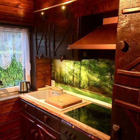 Holzhaus Trollbluemchen Am Wald Und See 诺伊鲁平 外观 照片